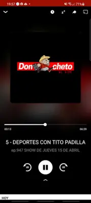 Don Cheto Al Aire android App screenshot 2