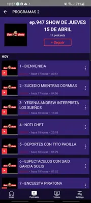 Don Cheto Al Aire android App screenshot 3